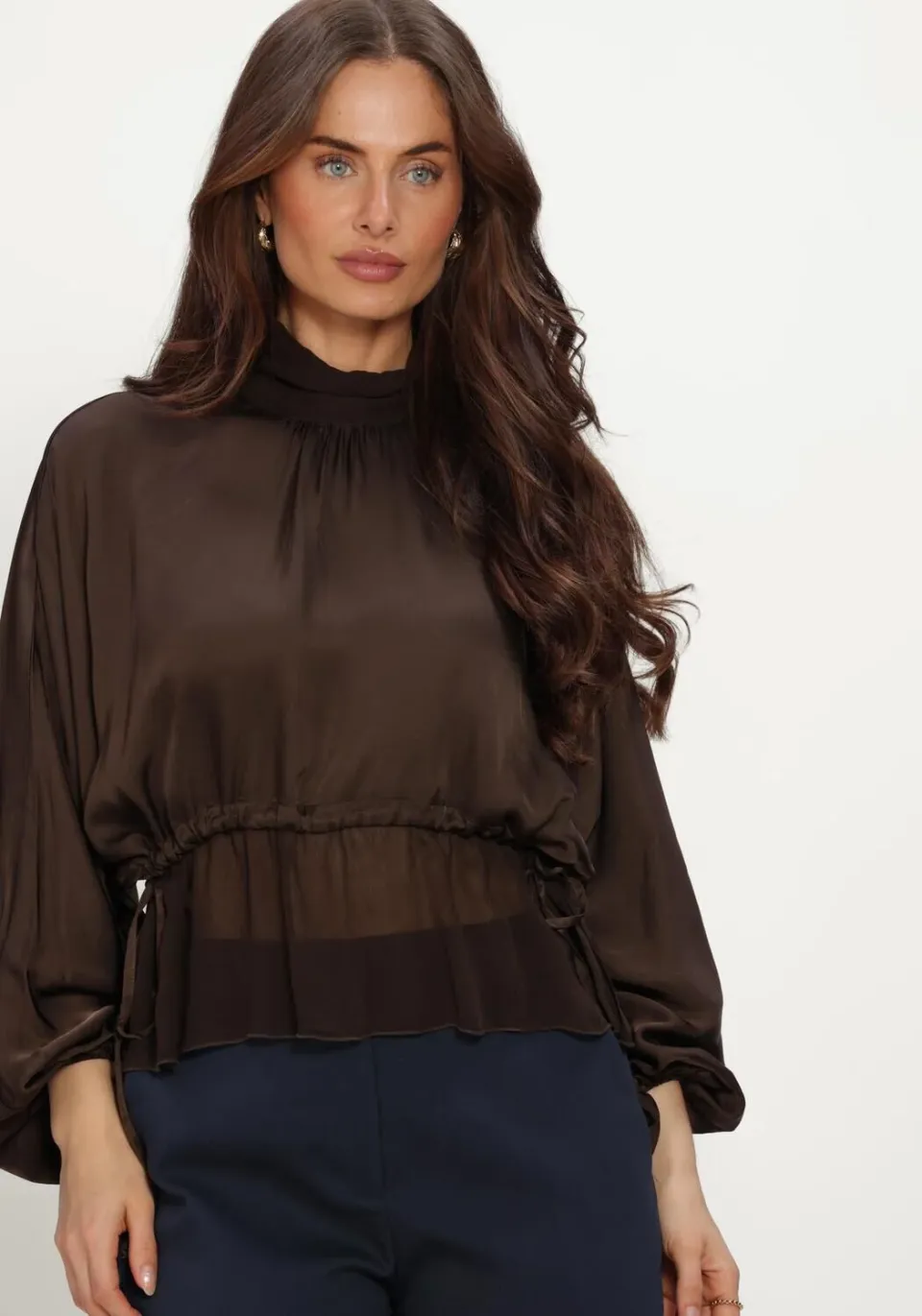 Freebird Bibiana top donkerbruin, foto 4