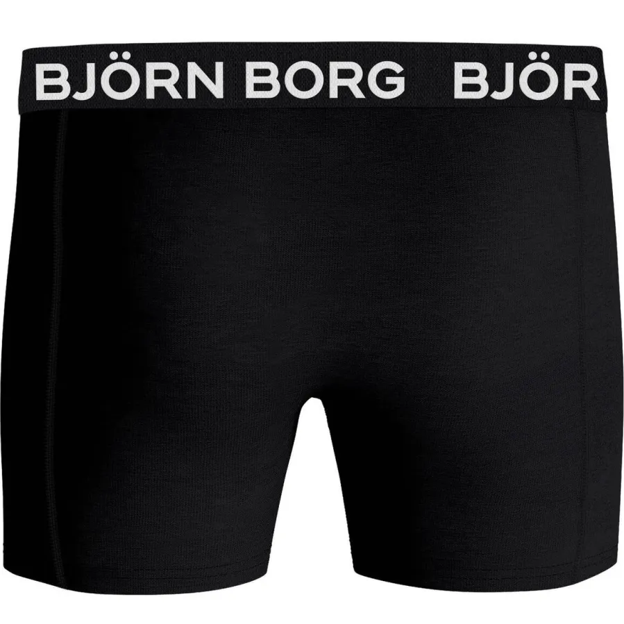 Björn Borg Cotton Stretch boxershorts zwart, foto 3