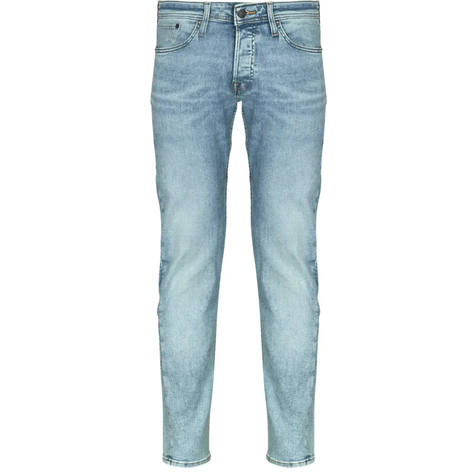 Jack & Jones JEANS INTELLIGENCE JJIGLEN JJORIGINAL slim fit jeans - lichtblauw, foto 2