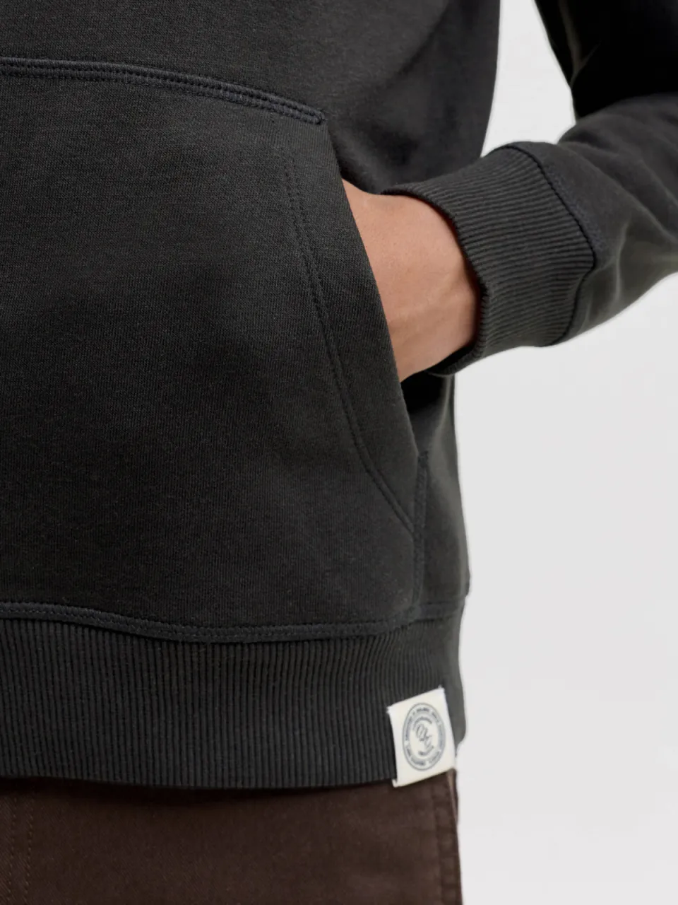 Jack & Jones JUNIOR hoodie met logo - zwart, foto 8
