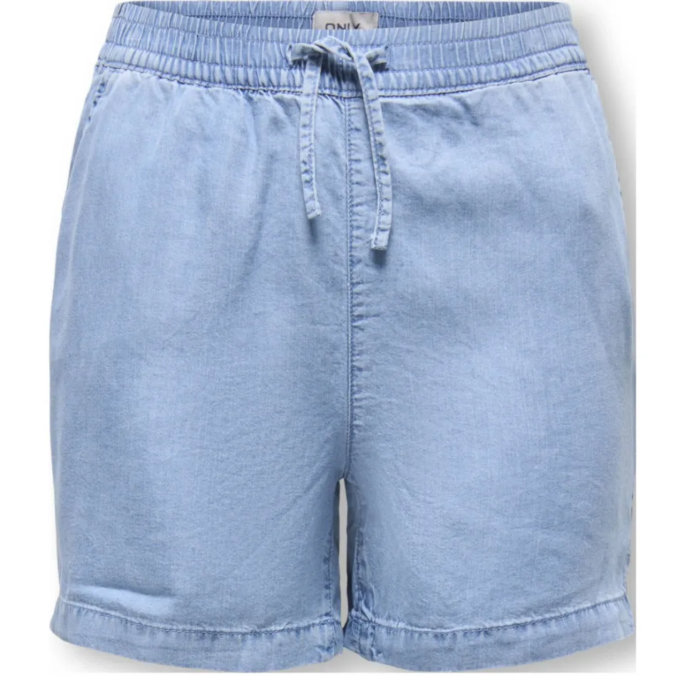 Only Girl regular casual short medium blue denim, foto 2