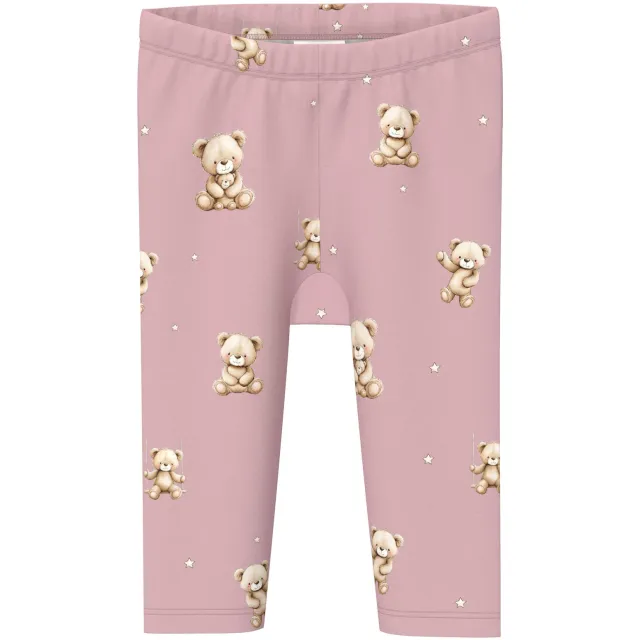s.Oliver legging met print roze Roze/beige