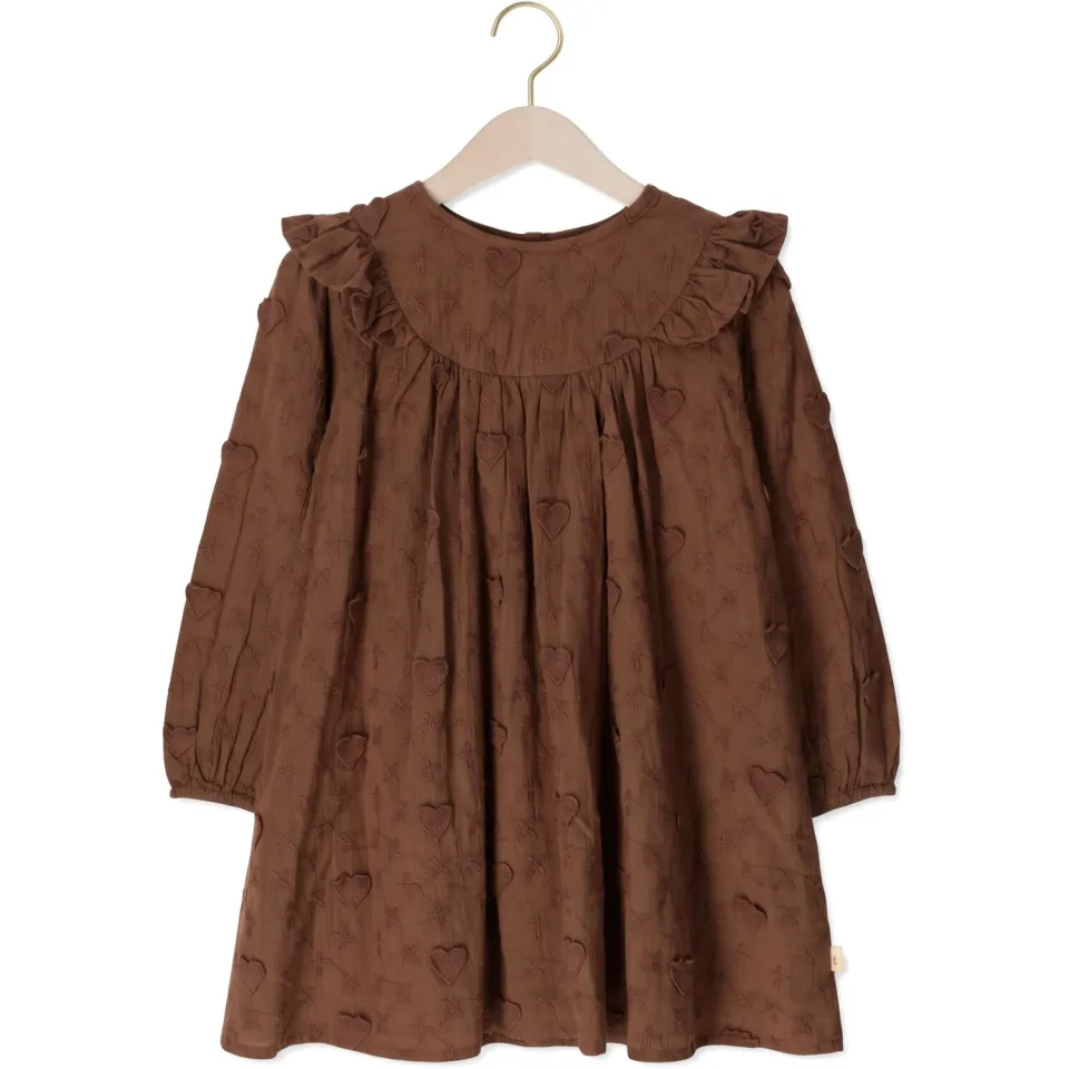 Ton & Ton Tali jurk bruin