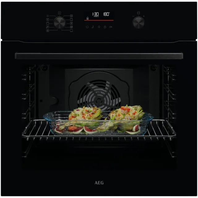 AEG OU5PB40SK inbouwoven zwart