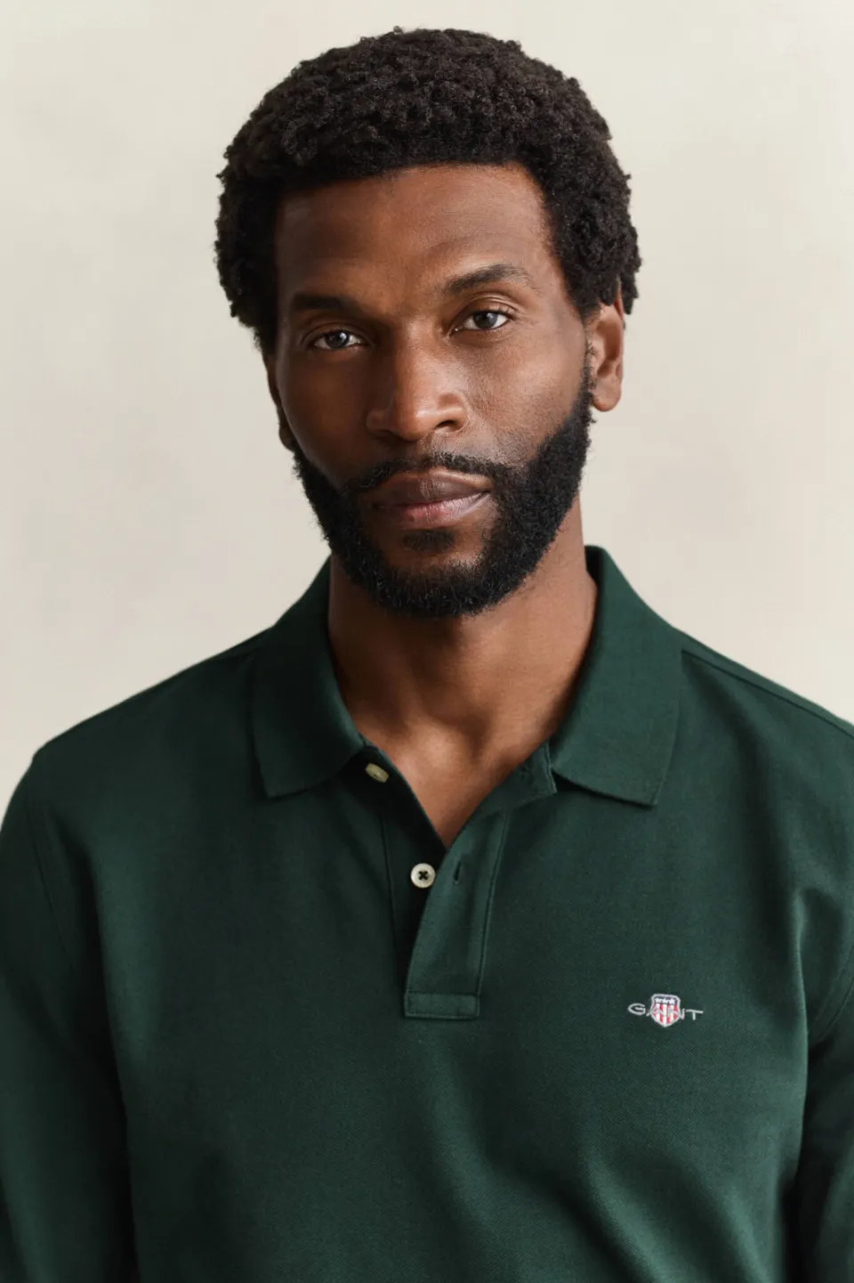 Gant regular fit piqué polo - groen, foto 5