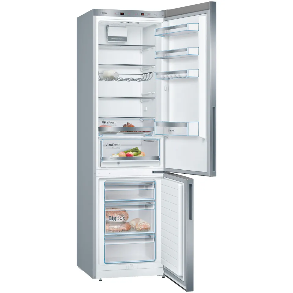Bosch KGE39ALCA Koel-vriescombinatie Zilver, foto 3