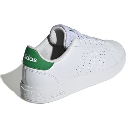 Adidas Advantage Base 2.0 sneaker wit groen, foto 2