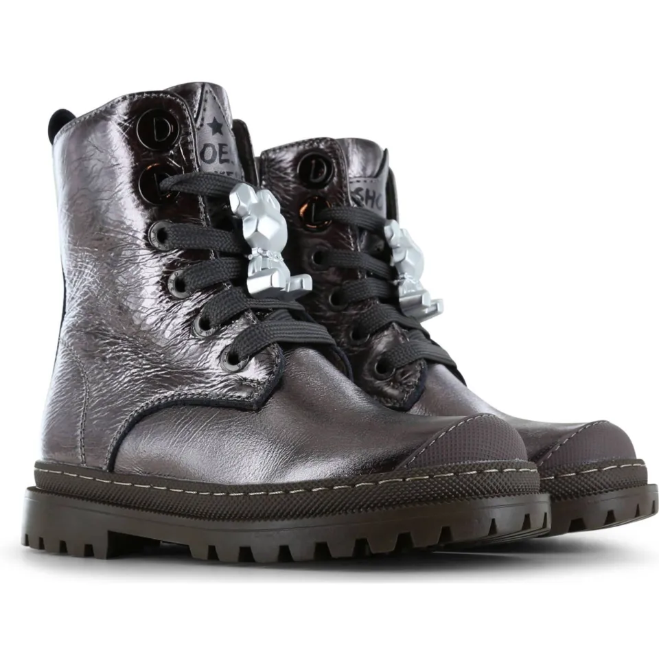 Shoesme veterboot zilver, foto 5