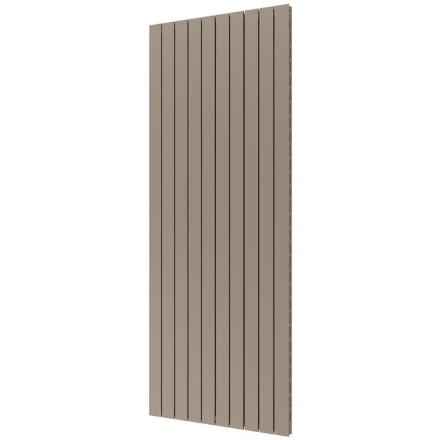 Plieger Designradiator Plieger Cavallino Retto Dubbel 2146 Watt Middenaansluiting 200x75,4 cm Zandsteen Zand steen