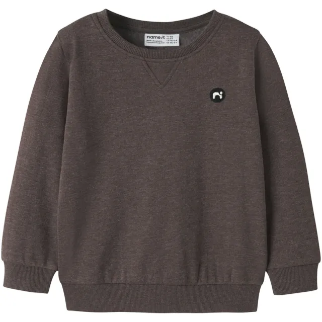 NAME IT MINI sweater donkerbruin
