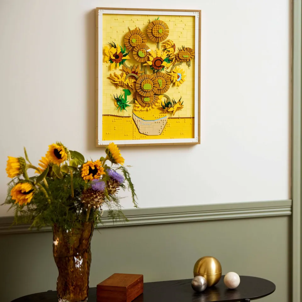 Lego Art Vincent van Gogh – Zonnebloemen Bouwset 31215, foto 3