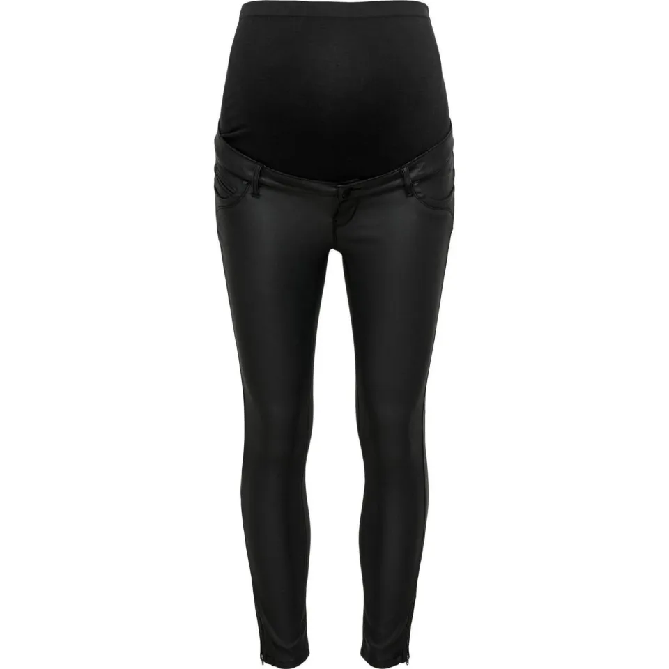 Only MATERNITY low waist skinny zwangerschapsjeans OLMKENDELL zwart, foto 2