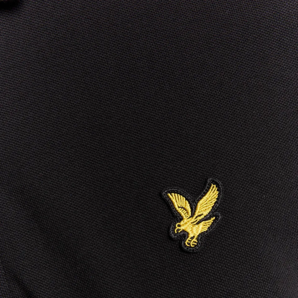 Lyle & Scott regular polo zwart, foto 4