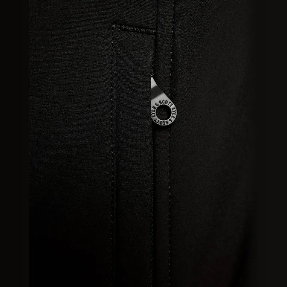 Lyle & Scott softshell jas zwart, foto 5