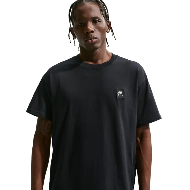 Nike Air T-shirt T-shirts Heren - Zwart - Katoen Jersey Black