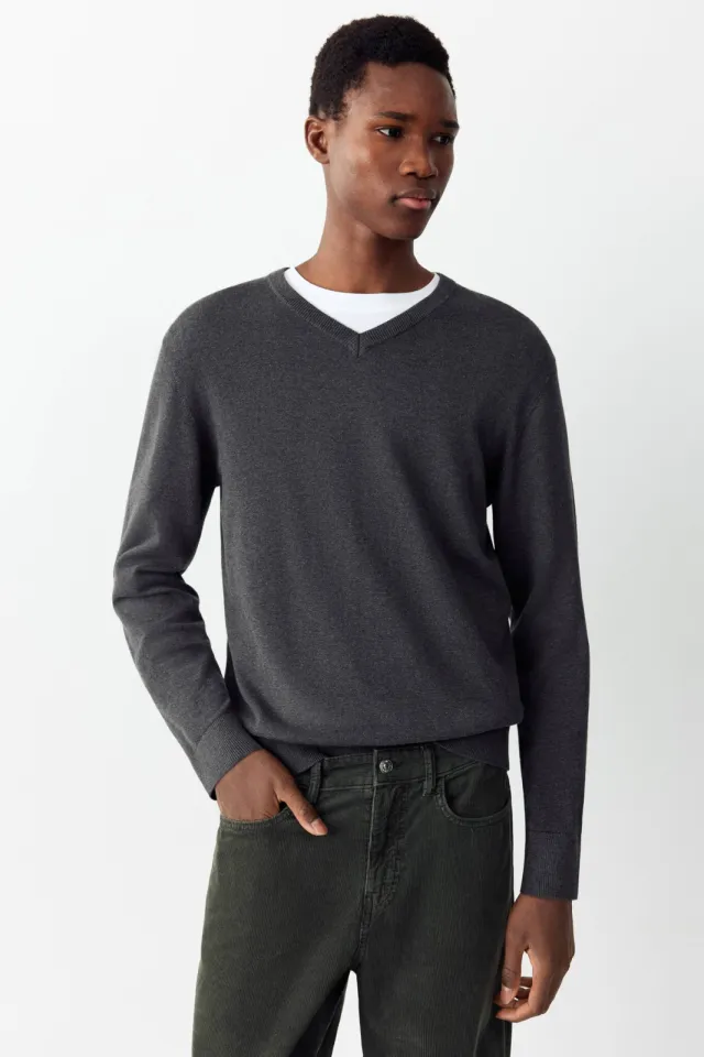Mango TEEN relaxed fit regular fit jeans - antraciet