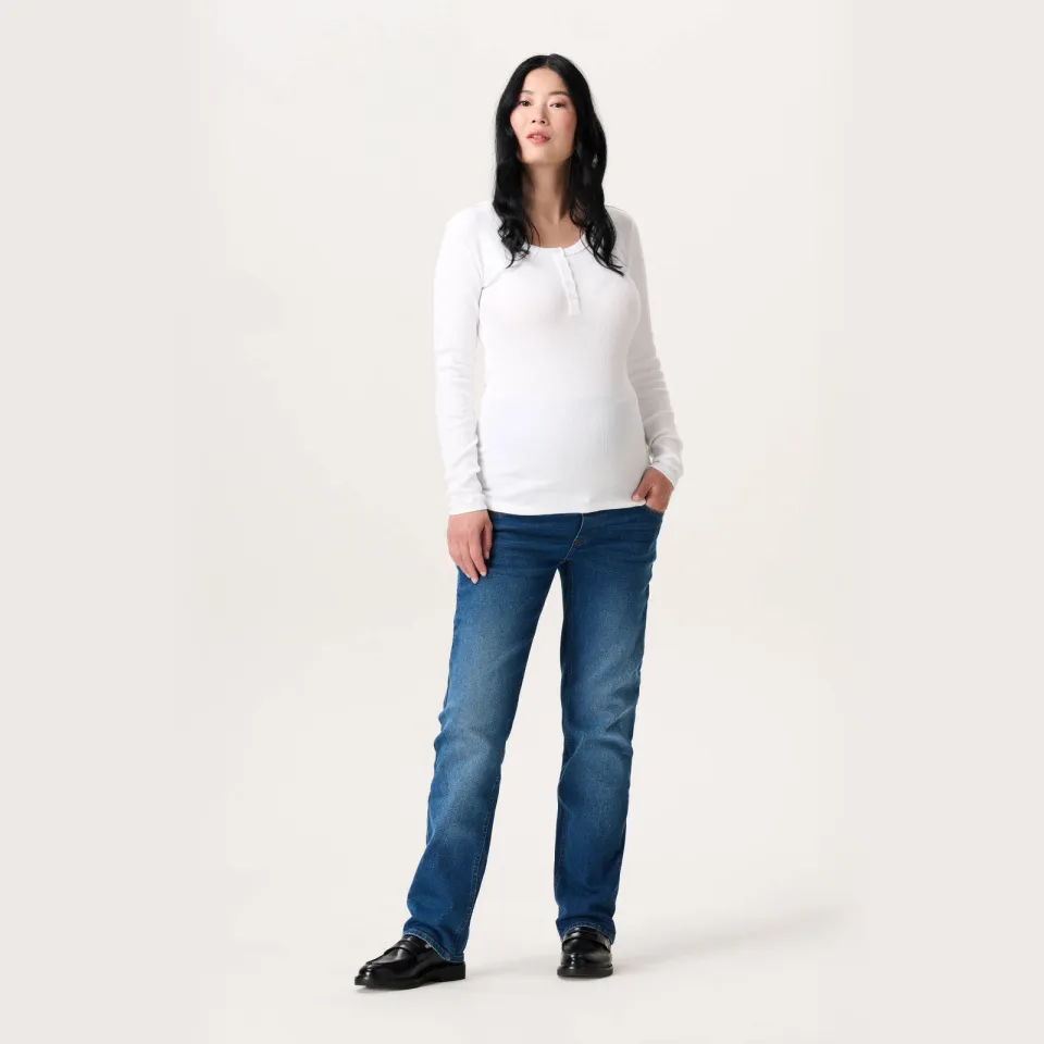 Noppies maternity longsleeve wit