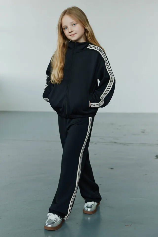 Sofie Schnoor straight casual broek zwart