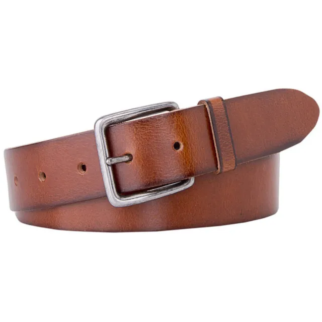 Profuomo leren riem cognac