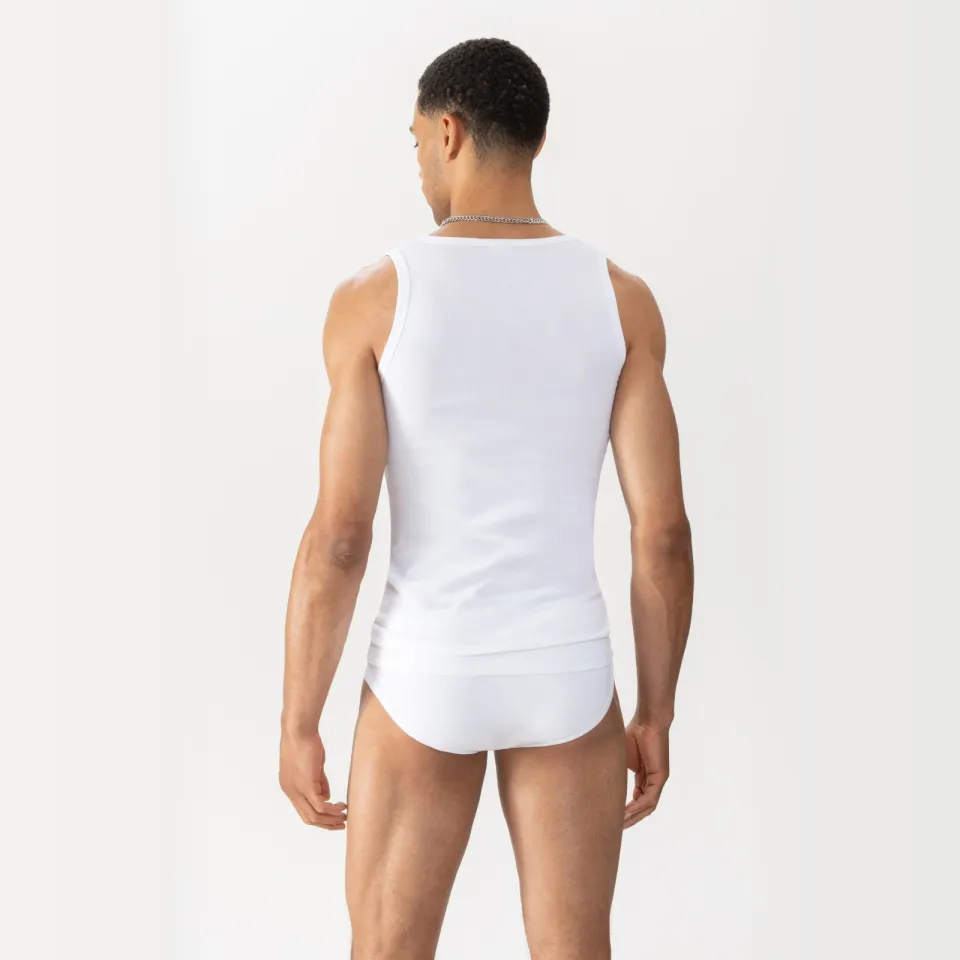 Mey Athletic shirt Serie RE:THINK RIB Wit, foto 2