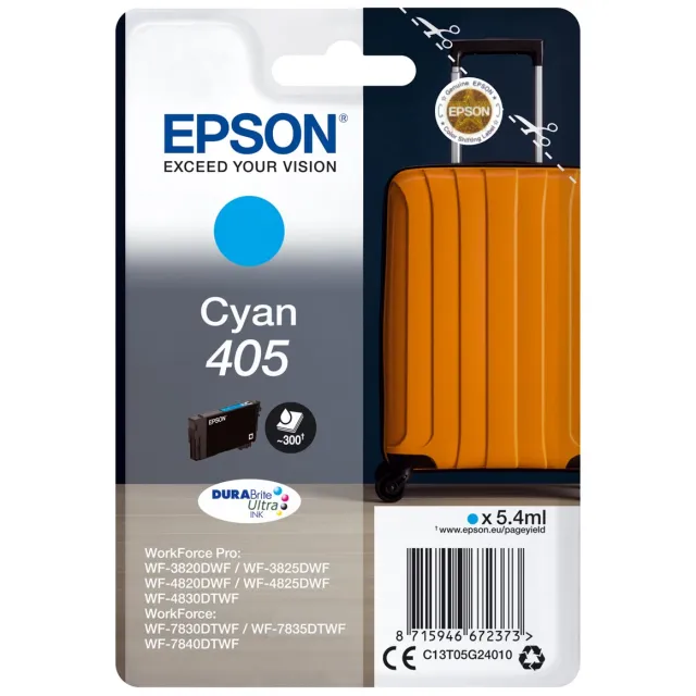 Epson 405 inktcartridge cyaan