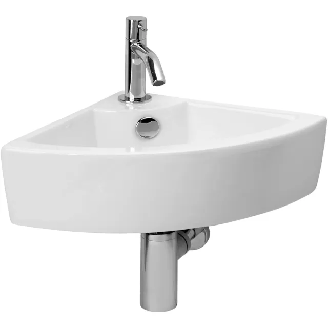 Differnz Fonteinset Differnz Keres Warm/Koud Kraan 32.5x32.5x12.5 cm Wit