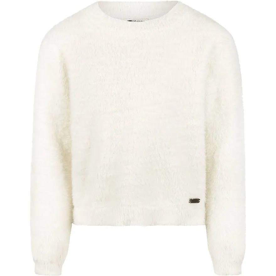 No Way Monday rechtvallende sweater - wit, foto 2