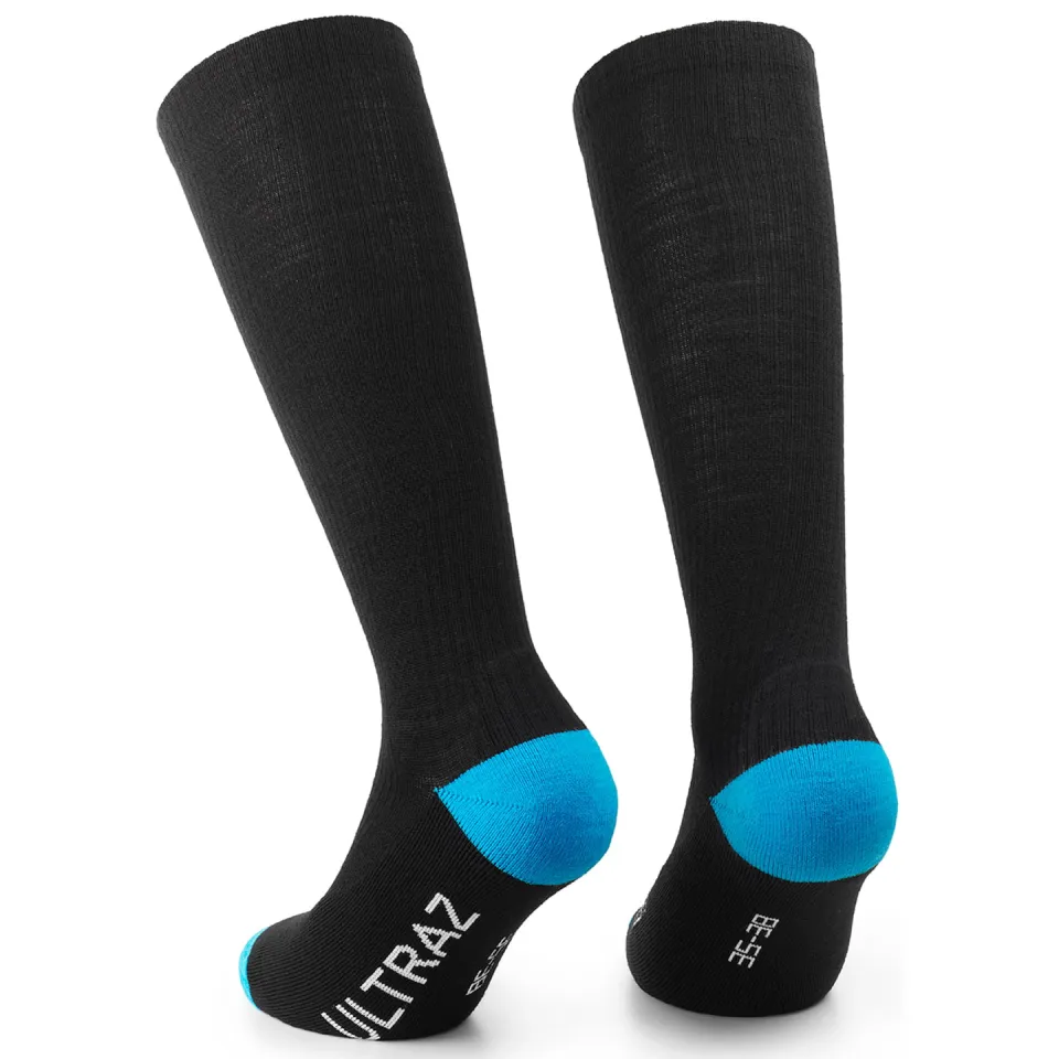 Assos Ultraz Winter Fugu fietssokken zwart, foto 2