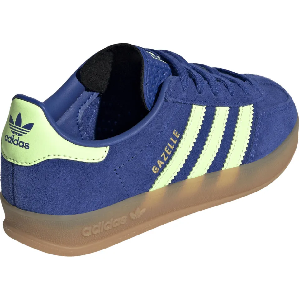 Adidas Gazelle Indoor sneaker blauw groen, foto 5