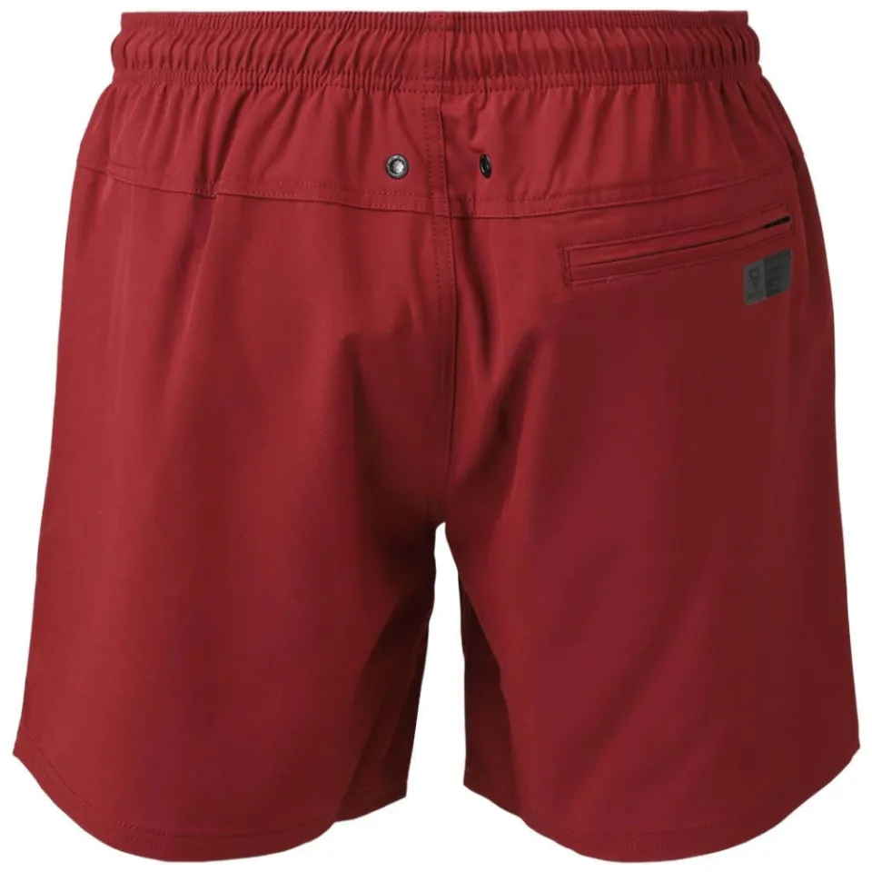 Brunotti zwemshort Iconic donkerrood, foto 2