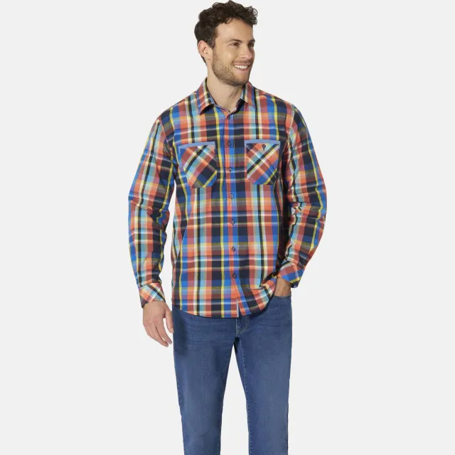 Babista regular fit geruit overhemd Plus Size - meerkleurig multi