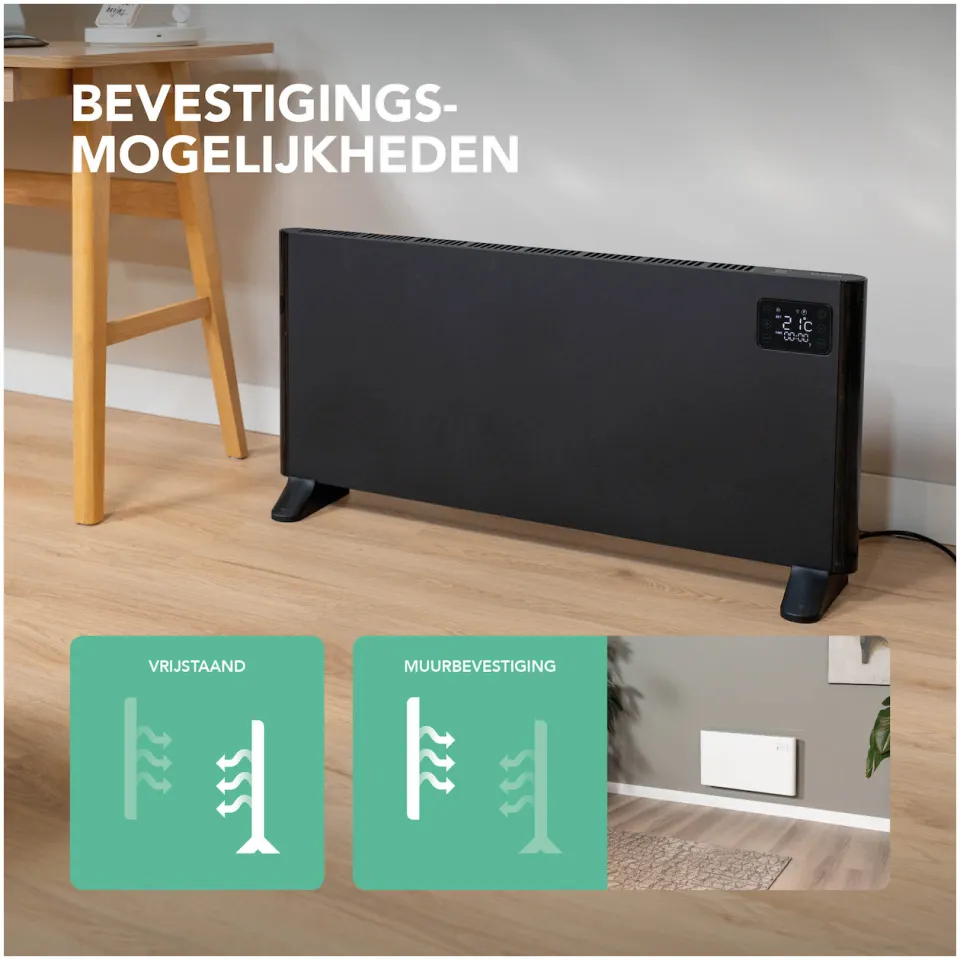 Eurom Alutherm 1000 Wifi convector kachel wit, foto 4