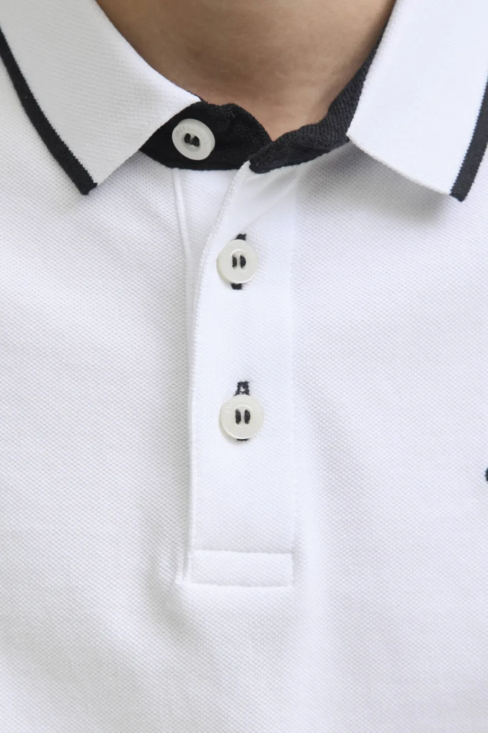 Jack & Jones JUNIOR polo wit, foto 5