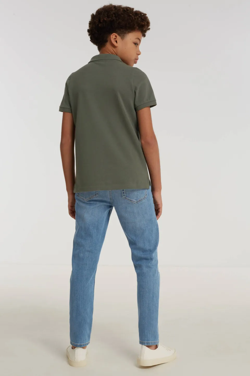 Anytime slim fit jeans lichtblauw, foto 3
