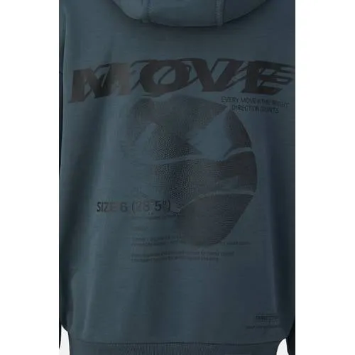 S.Oliver sweater met backprint - antraciet, foto 5
