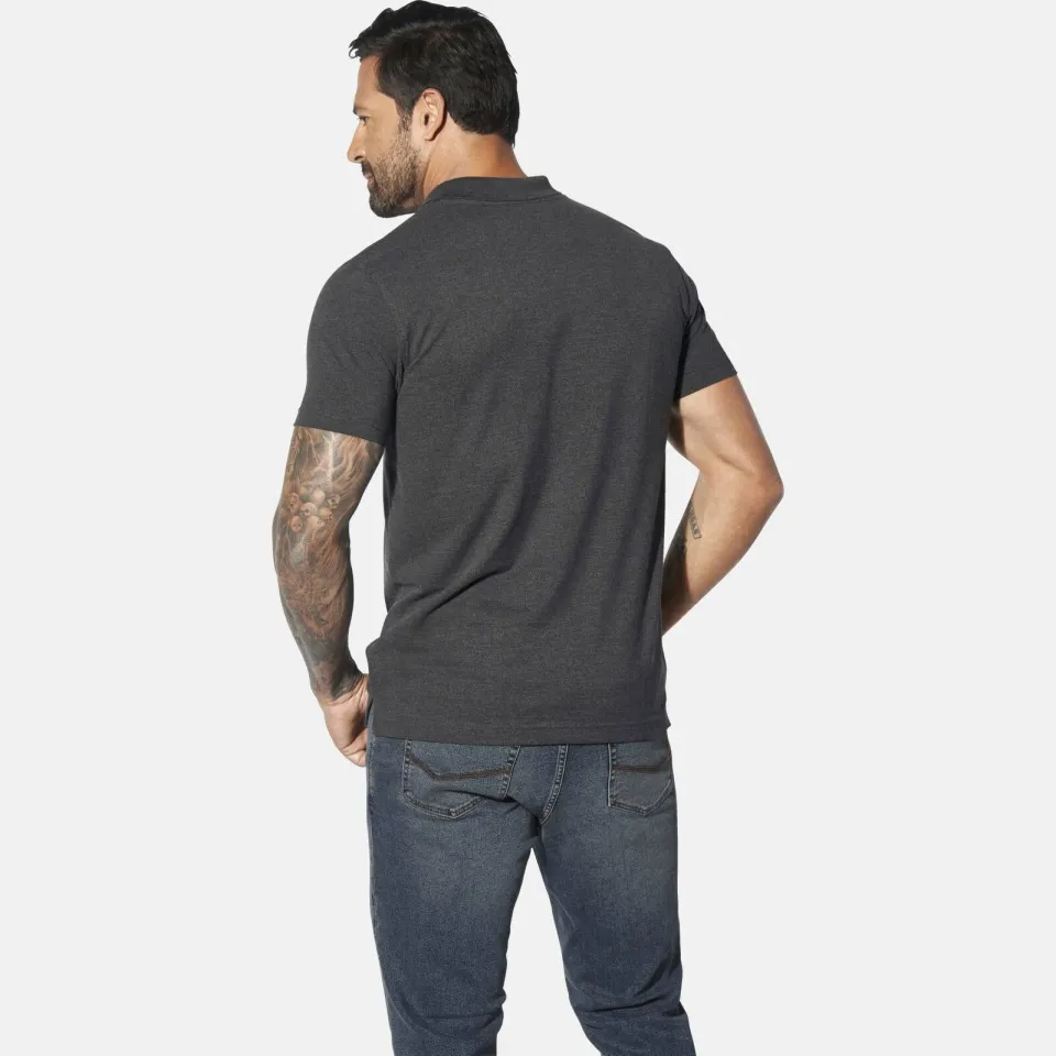 Jan Vanderstorm polo Plus Size JAKOV grijs, foto 3