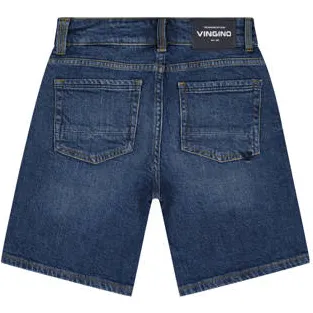 Vingino Conner denim short mid blue wash, foto 2