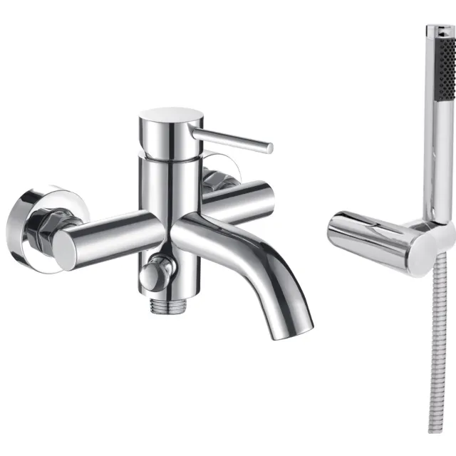 Go by Van Marcke Badkraan Van Marcke Cocoon Bad/Douche Mengkraan Met Handdouche Chroom