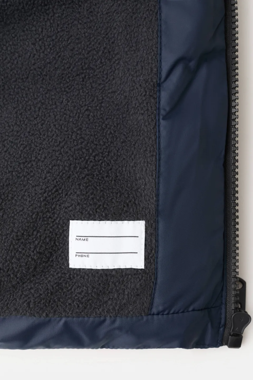 Mango Kids gewatteerde jas marineblauw, foto 5