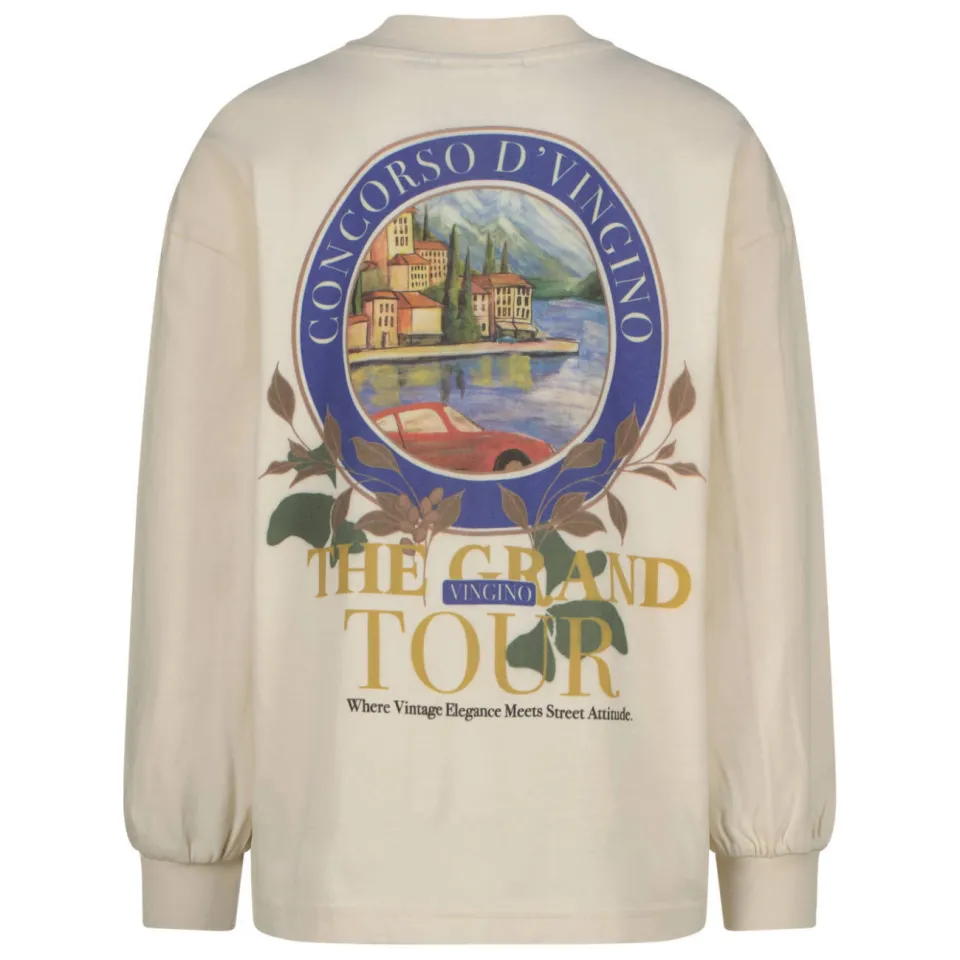 Vingino Hendo oversized longsleeve beige, foto 3