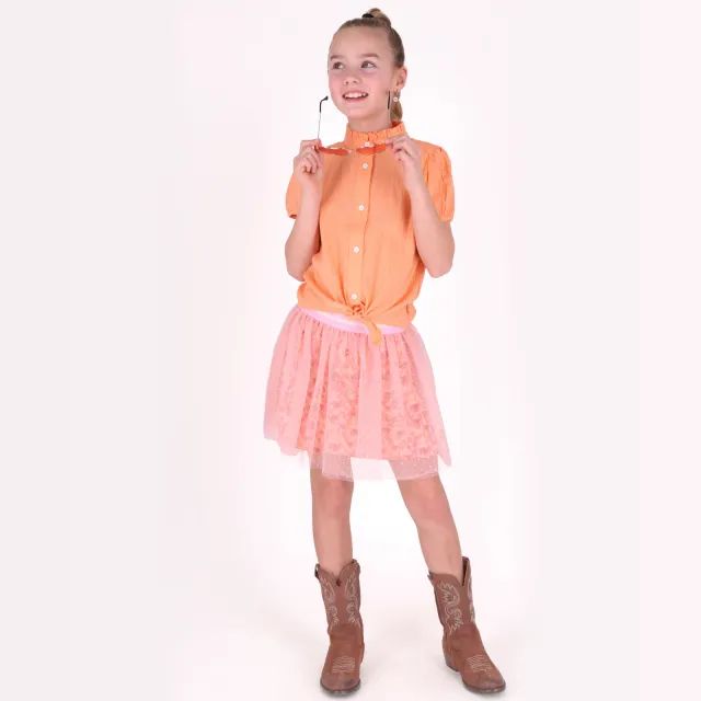 B.Nosy blouse oranje