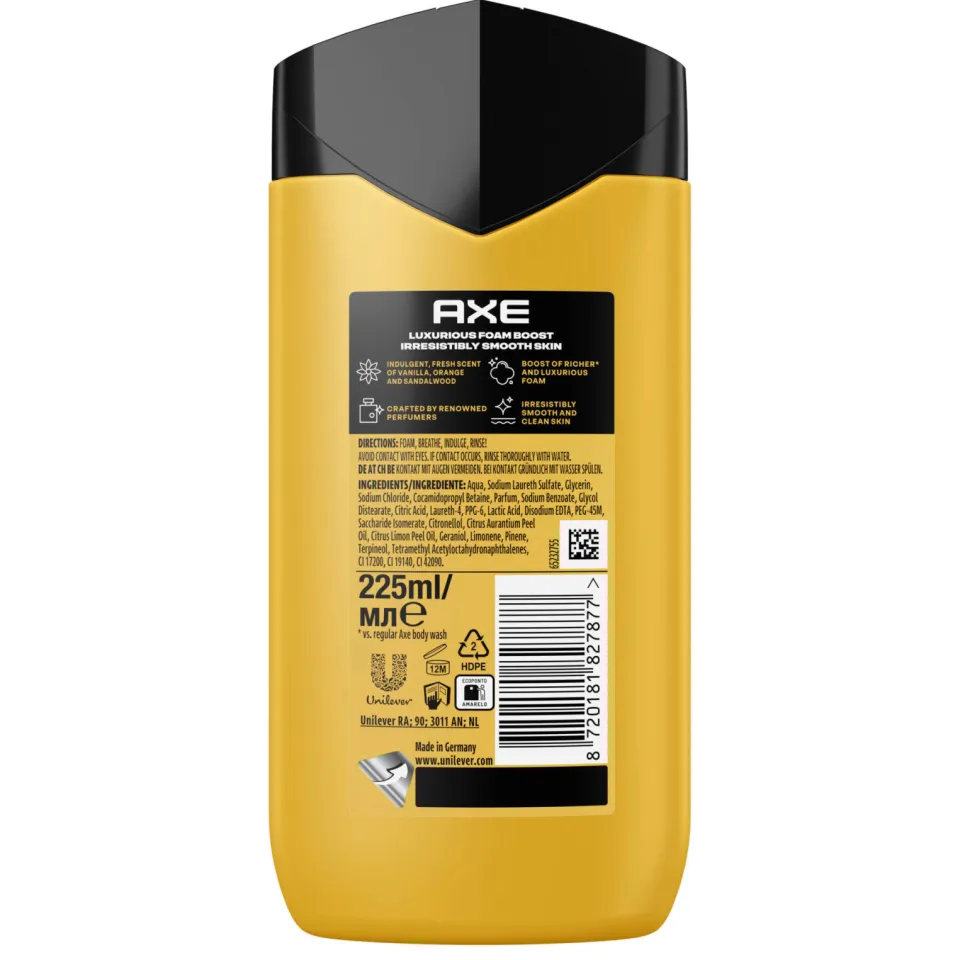 Axe Fine Fragrance Collection Black Vanilla douchegel