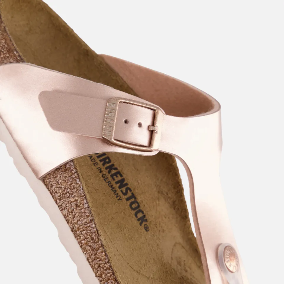 Birkenstock Gizeh smal teenslippers bruin, foto 6