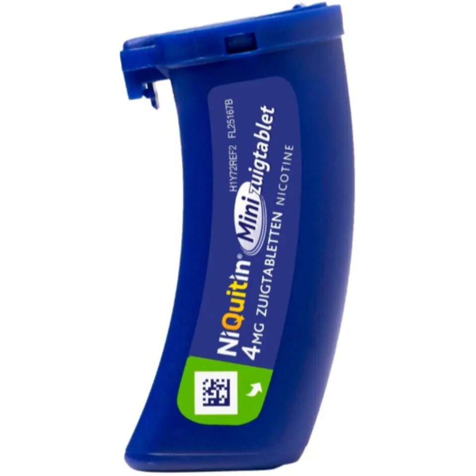 Niquitin Mini 4 mg Zuigtablet 60 stuks