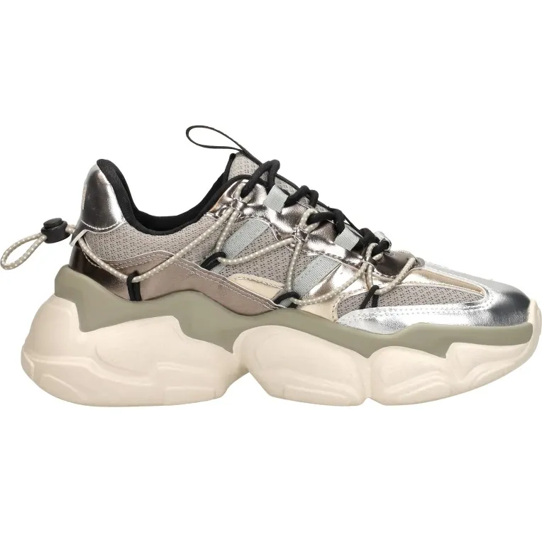 Steve Madden Spectator sneaker zilver