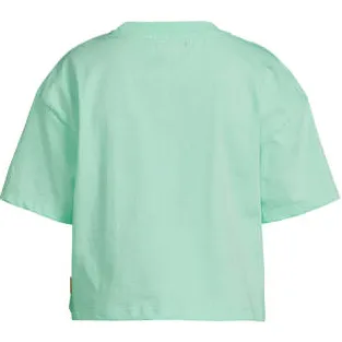 Orange Stars boxy fit T-shirt mintgroen, foto 2