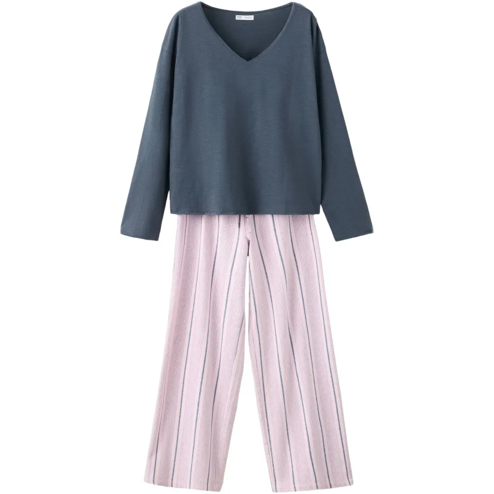 Mango pyjama blauw, foto 3