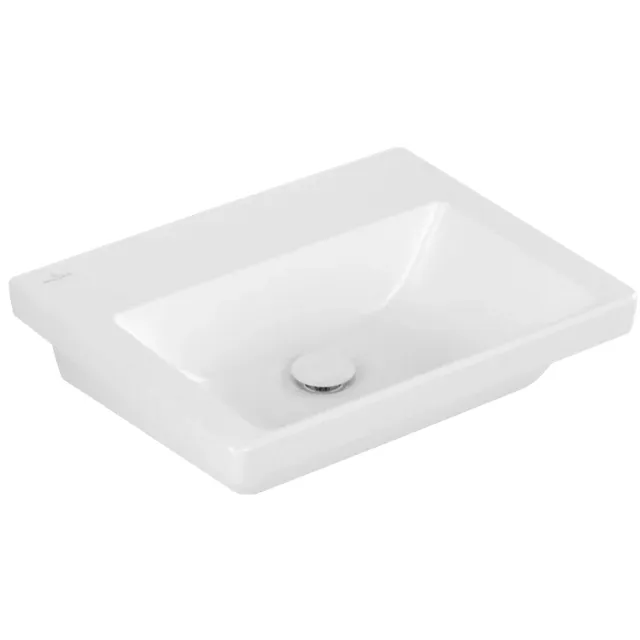 Villeroy & Boch Subway 3.0 wastafel 55x44 cm wit