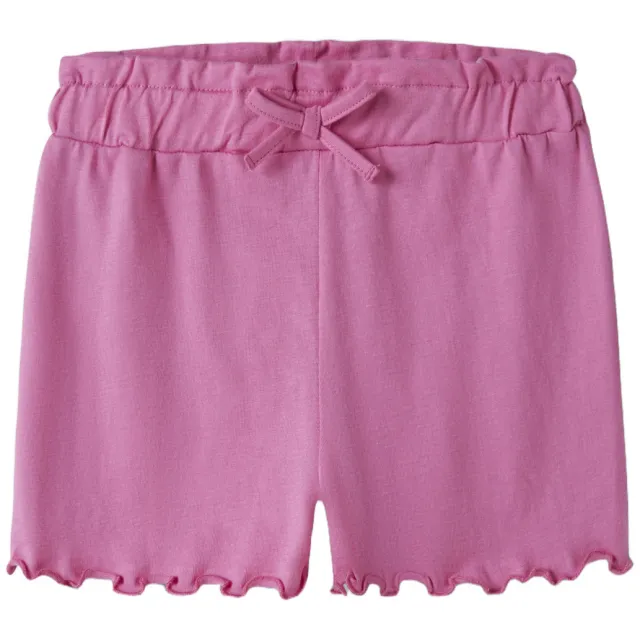 NAME IT MINI regular casual korte broek felroze