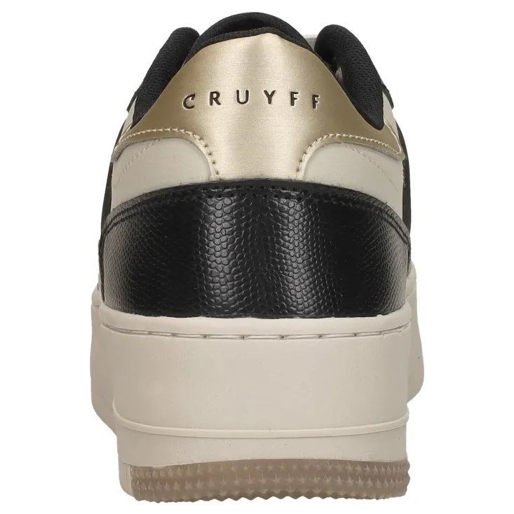 Cruyff Campo Low Lux lage sneaker zwart, foto 4